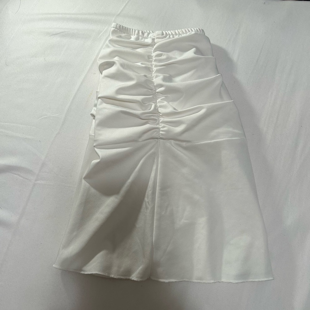 White Mini Skirt